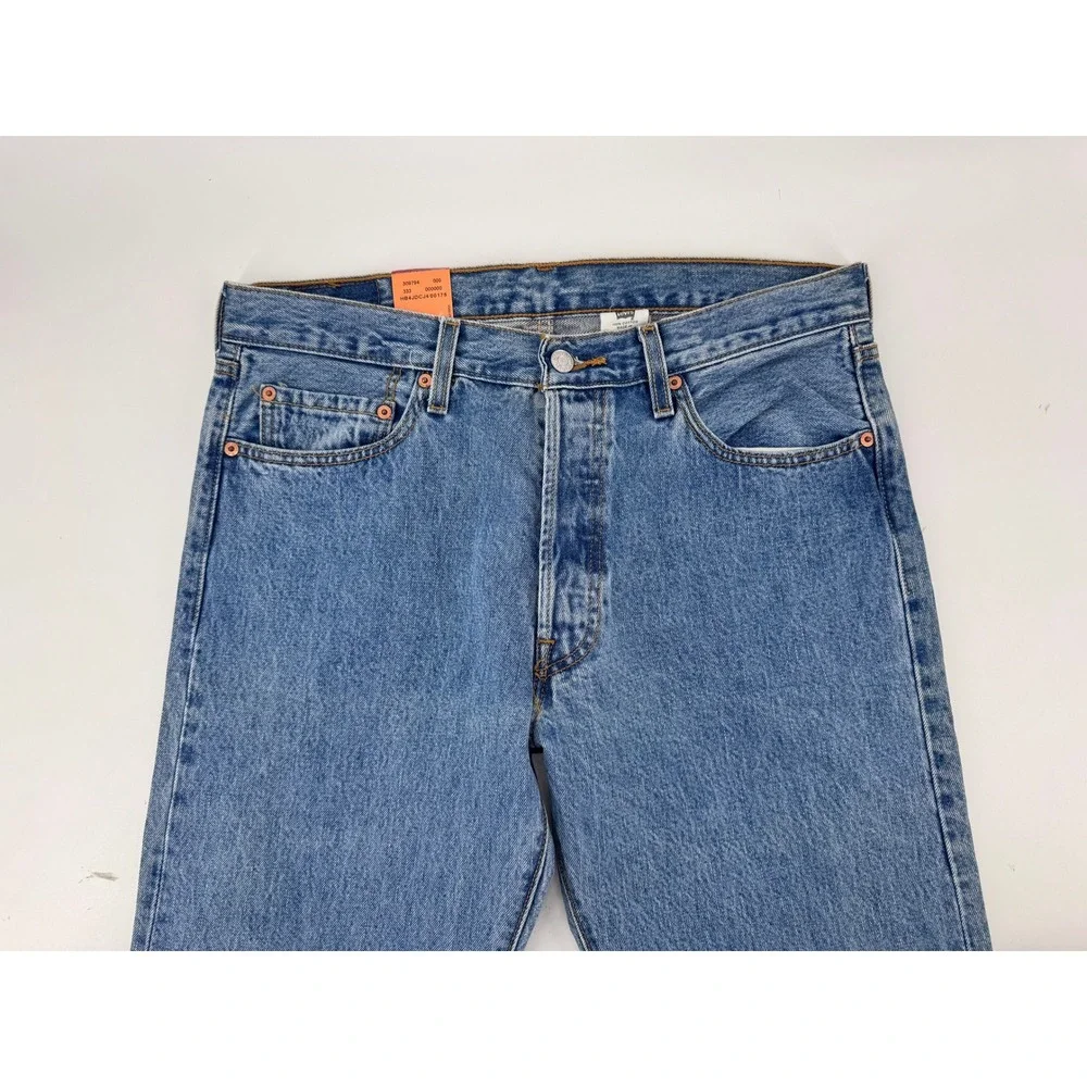 Vintage Levi's 501xx Dead Stock 34x30 Jeans Mens Button Fly Blue‎ New Bat Wing